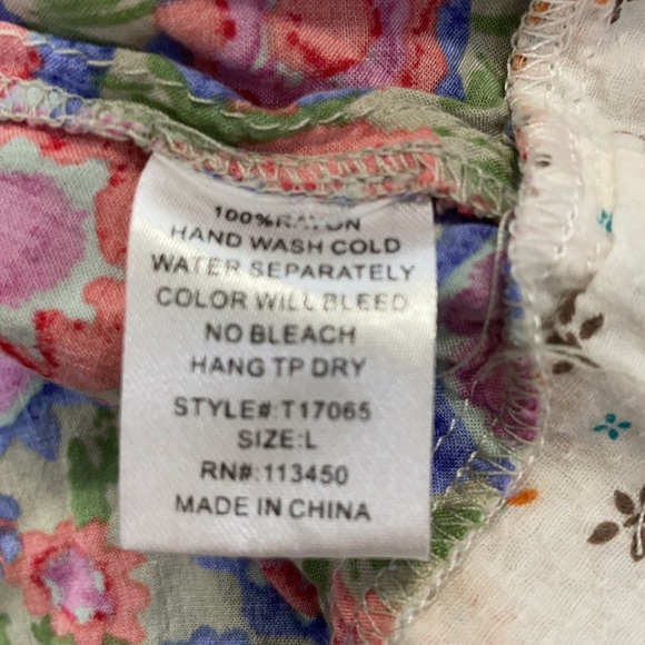 lulumari floral tank - Picture 7 of 8